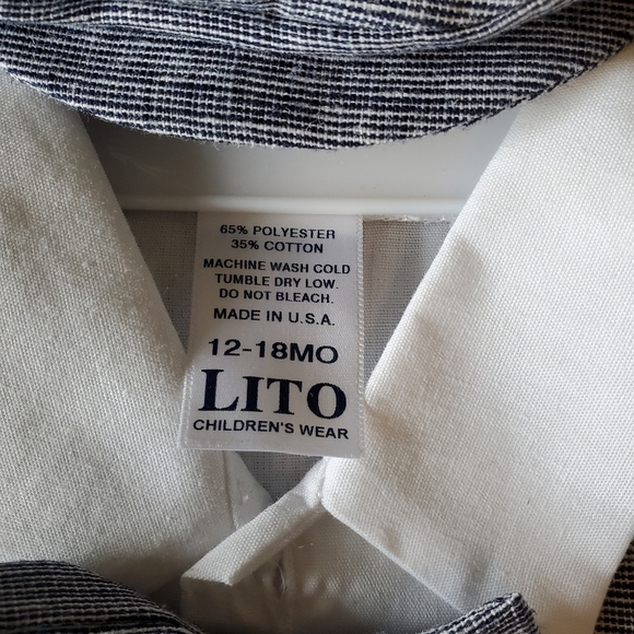 Birthday/Christening/Holiday boys suite set - Picture 2 of 3